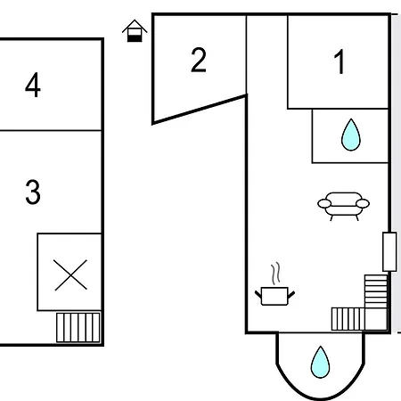 Сasa de vacaciones Four-bedroom With Sea View 08 Labin (Istria)